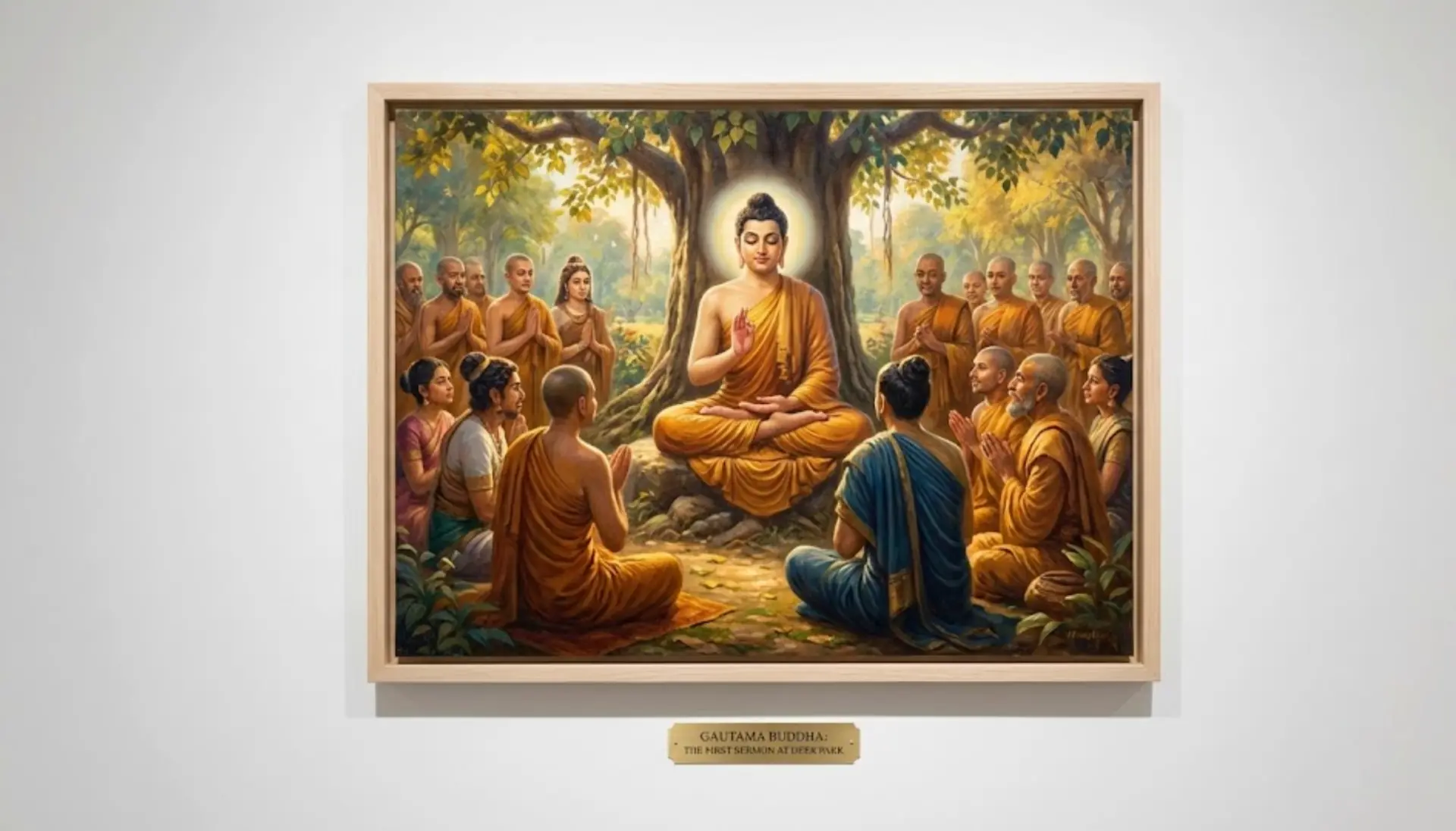 Buddha — The First Sermon — product photo 1 of 1